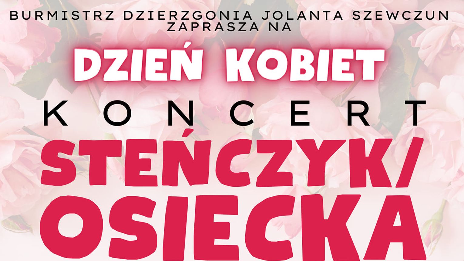 Koncert Z Okazji Dnia Kobiet W Dzierzgoniu