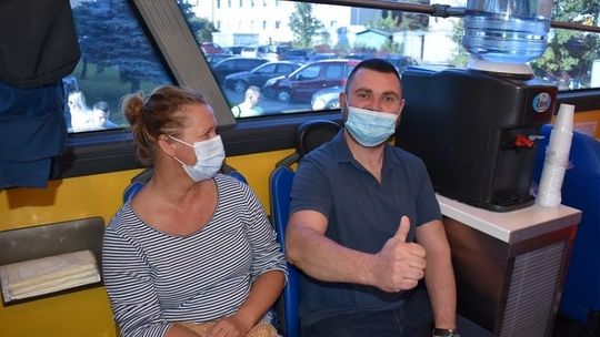 15 litrów bezcennego daru zebrano w malborskiej komendzie - podsumowanie ostatniej akcji w Malborku