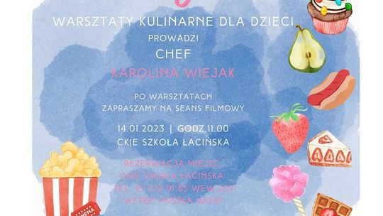 31. Finał WOŚP. "Cooking time", czyli warsztaty kulinarne dla dzieci w malborskiej Szkole Łacińskiej.