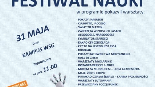 Akademicki Festiwal Nauki w Malborku.