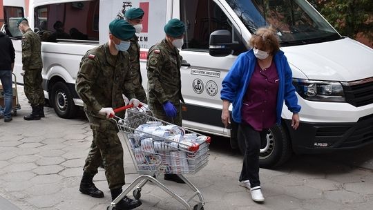 Akcja pomocy 7PBOT w malborskim szpitalu.