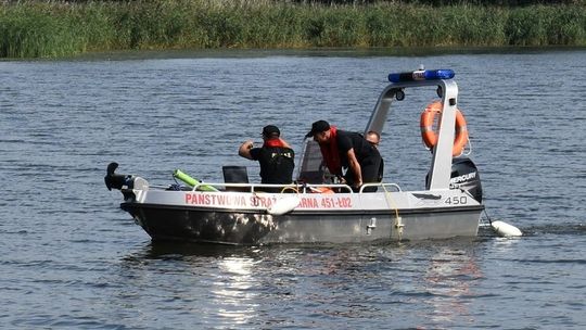 Akcja poszukiwawcza służb na wodach Nogatu
