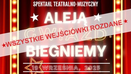 "Aleją Gwiazd Biegniemy". Jubileusz 50-lecia Malborskiego Centrum Kultury i Edukacji.