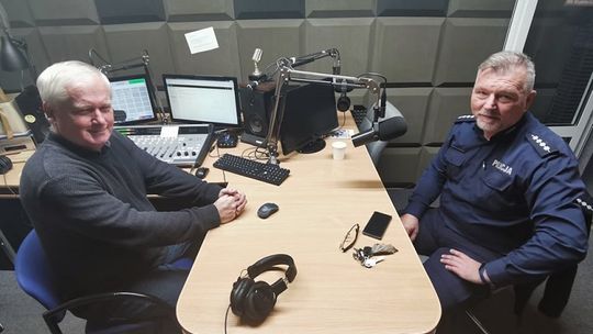 Aspirant sztabowy Jarosław Pazik, naczelnik Wydziału Ruchu Drogowego Komendy Powiatowej Policji w Malborku gościem Malborskiego Okna Dialogowego.