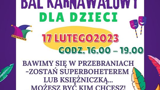 Bal Karnawałowy w świetlicy w Lasowicach Wielkich.