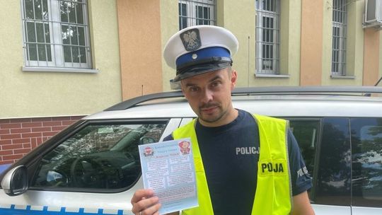 „Bezpieczny Maluch” akcja prewencyjna sztumskich policjantów.