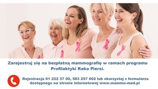 Bezpłatne badanie mammograficzne w Starym Polu.