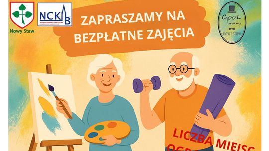 Bezpłatne zajęcia dla pomorskich seniorów w Nowym Stawie.