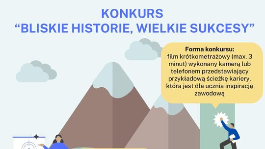 "Bliskie Historie, Wielkie Sukcesy" - konkursu dla uczniów szkół podstawowych z powiatu malborskiego.