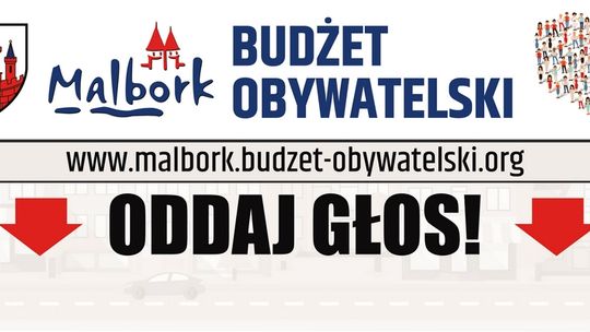 Budżet Obywatelski 2021 w Malborku. W marcu będzie można złożyć wnioski.