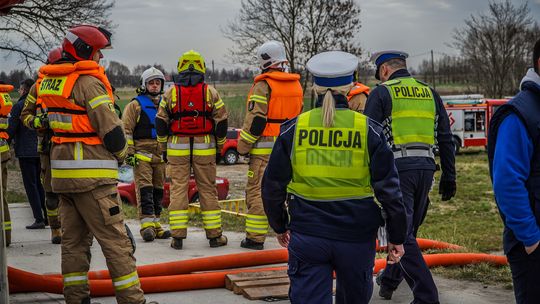Ćwiczenia służb mundurowych „Fala 2025” w powiecie nowodworskim.