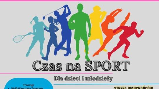 "Czas na sport!". Bezpłatny projekt dla dzieci i młodzieży z Malborka.