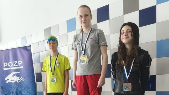 Cztery złote medale malborskiej pływaczki na Międzywojewódzkich Mistrzostwach Młodzików.