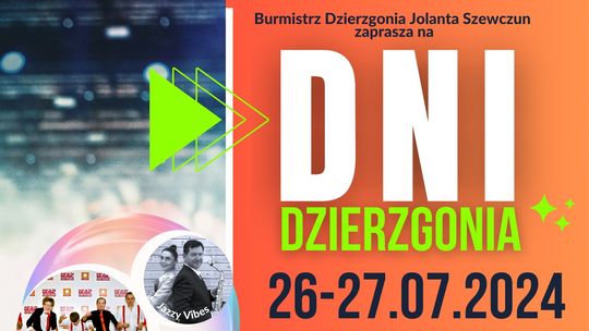 Dni Dzierzgonia w ostatni weekend lipca.