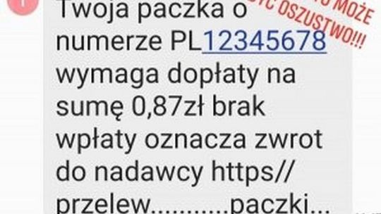 Dostałeś sms-a z prośbą o dopłatę do przesyłki? Uważaj to może być oszustwo