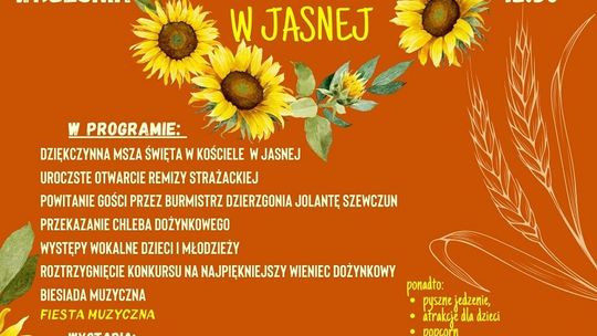 Dożynki Gminne w Jasnej.