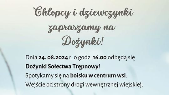 Dożynki Sołectwa Trępnowy.