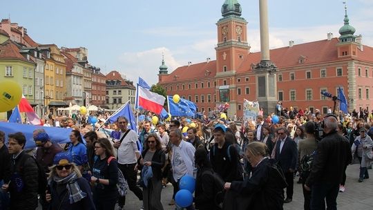 Dzień Europy – uczniowie malborskiego ZSP Nr 3 w stolicy.