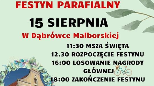 Festyn Parafialny w Dąbrówce Malborskiej