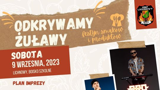 Festyn Smaków i Produktów ,,ODKRYWAMY ŻUŁAWY" w Lichnowach.