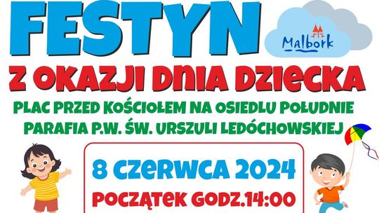 Festyn z okazji Dnia Dziecka na Osiedlu Południe.