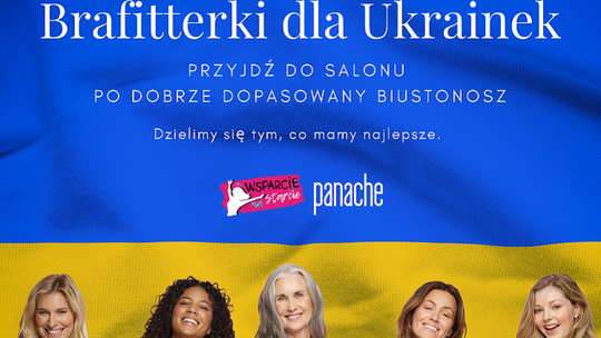 Fundacja Wsparcie na Starcie i Stanikowy Zawrót Głowy we wspólnej akcji Brafitterki dla Ukrainek