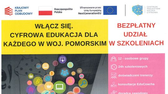 Gmina Stare Pole. „Włącz się. Cyfrowa edukacja dla każdego w woj. pomorskim”.