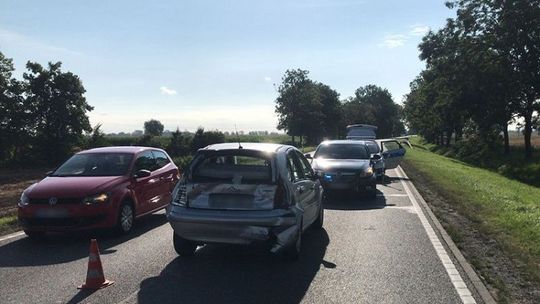 Gnojewo. Wypadek z udziałem 3 pojazdów - policja apeluje o ostrożność!