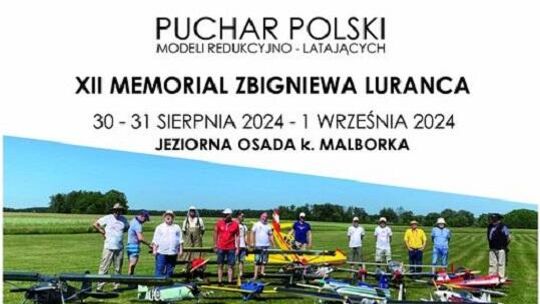 Gnojewo. Zawody Pucharu Polski Modeli Redukcyjno-Latających w ramach XII Memoriału im. Zbigniewa Luranca.