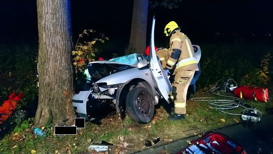 Groźny wypadek w Szymankowie. Policja apeluje o ostrożność.