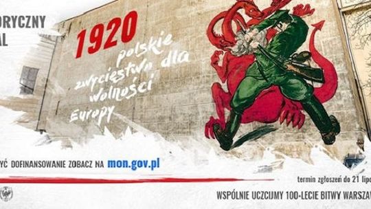 "Historyczny mural-1920 polskie zwycięstwo dla wolności Europy" - konkurs MON