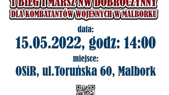 I Bieg i Marsz NW dobroczynny dla Kombatantów Wojennych w Malborku - trwają zapisy.