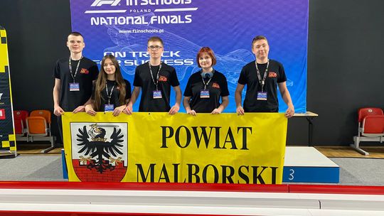 II LO w Malborku w konkursie F1 in Schools Poland