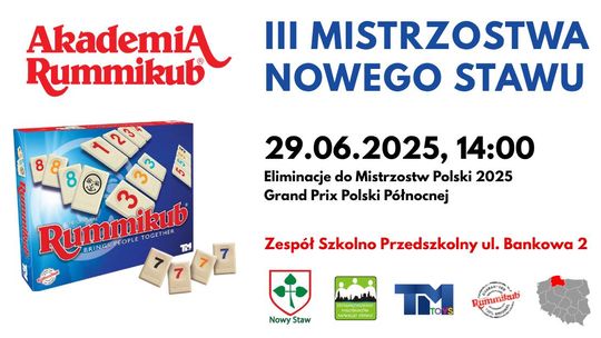 III Mistrzostwa Nowego Stawu w Rummikub.