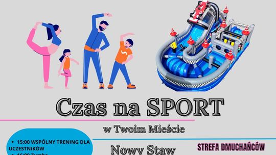 Impreza sportowo-rekreacyjna w Nowym Stawie