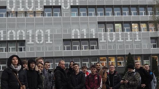 Informatycy i programiści z Technikum nr 3 z wizytą na Politechnice Gdańskiej.