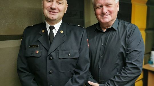  Kapitan Andrzej Lewna z Komendy Powiatowej Państwowej Straży Pożarnej gościem Malborskiego Okna Dialogowego.