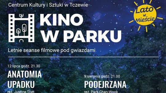 Kino w Parku – film „Anatomia upadku” w Tczewie.