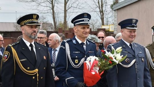 Komendant Powiatowy Policji w Malborku wziął udział w uroczystości upamiętniającej Ofiary Zbrodni Katyńskiej