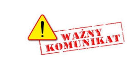 Komunikat Ośrodka Sportu i Rekreacji w Malborku 