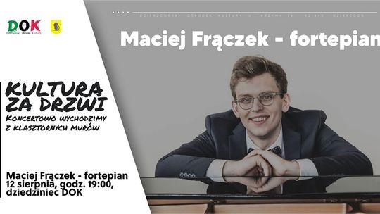 Koncert Macieja Frączka w Dzierzgoniu.