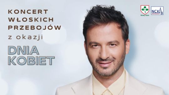 Koncert Stefano Terrazzino z okazji Dnia Kobiet w Nowym Stawie