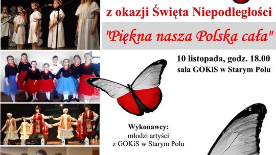 Koncert z okazji Święta Niepodległości w Starym Polu.