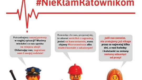 Koronawirus. Apel strażaków: #NieKłamRatownikom.