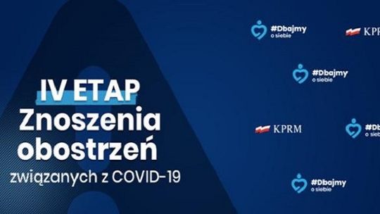 Kraj. IV etap znoszeni obostrzeń związanych z COVID-19