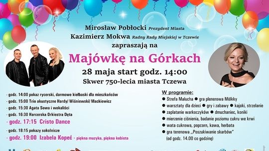 Majówka na Górkach w Tczewie.