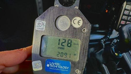 Malbork. 36-latek stracił prawo jazdy za przekroczenie prędkości poza obszarem zabudowanym.