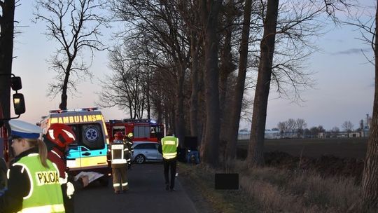 Malbork. Bądź bezpieczny na jesiennych drogach.