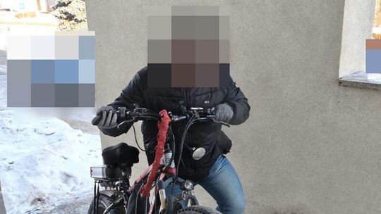 Malbork. Kryminalni ustalili i zatrzymali sprawcę kradzieży roweru o wartości 2500 złotych.