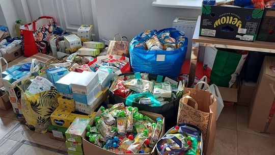 Malbork. Nadal potrzebne produkty dla osób uciekających z Ukrainy.